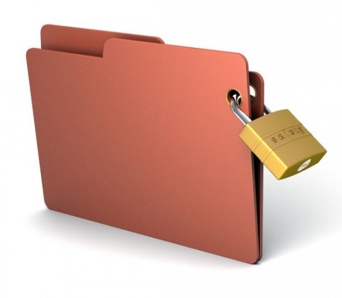proteksi folder dengan password