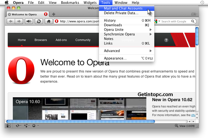Opera Mail Linux Download