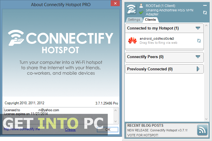 Connectify Me Windows 7 Crack Download