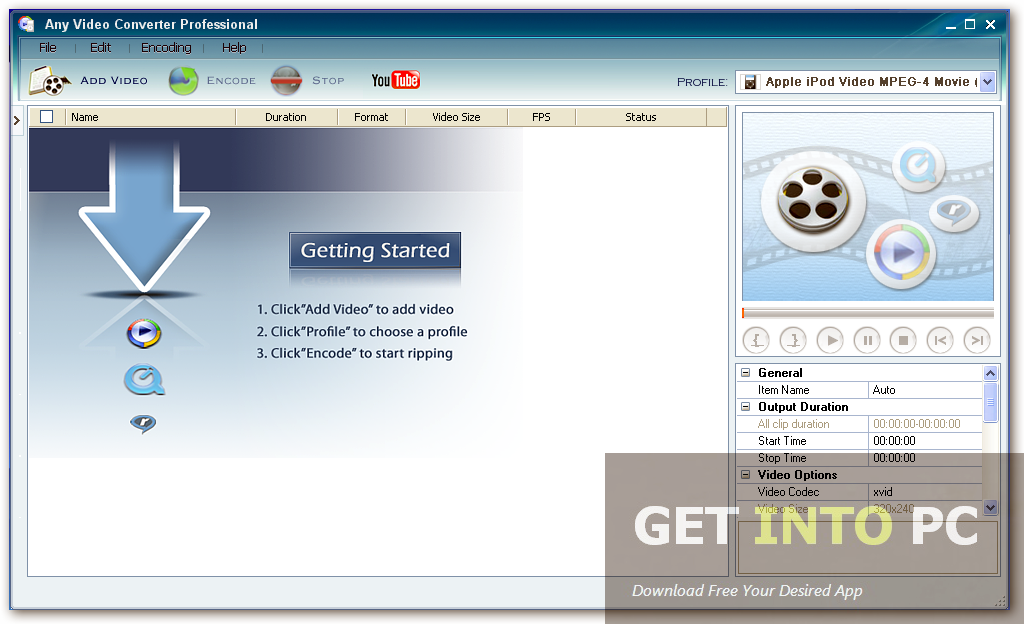 Any Video Converter Professional 7.1.3 Crack 