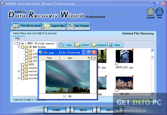 Software Gratis Easeus Data Recovery Wizard Free Edition 5 0 1