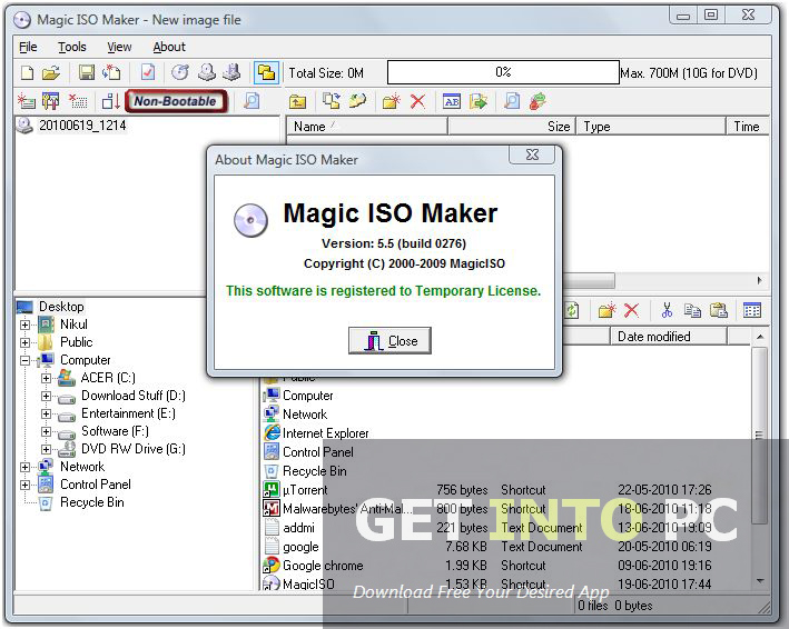 Magic iso maker 5 5 magic disc torrent