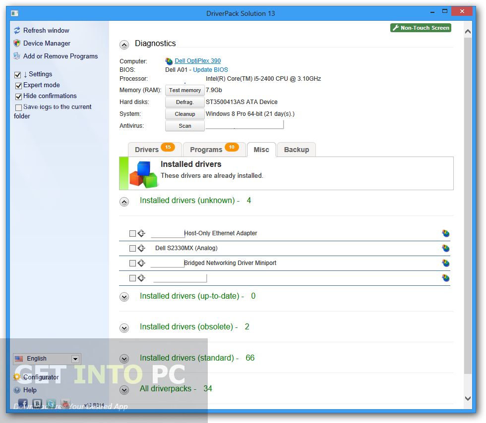 DriverPack Solution 14.8 R418 driver packs 14.08.1 free
