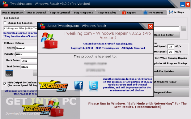 Free Windows Repair Tool For Windows 7