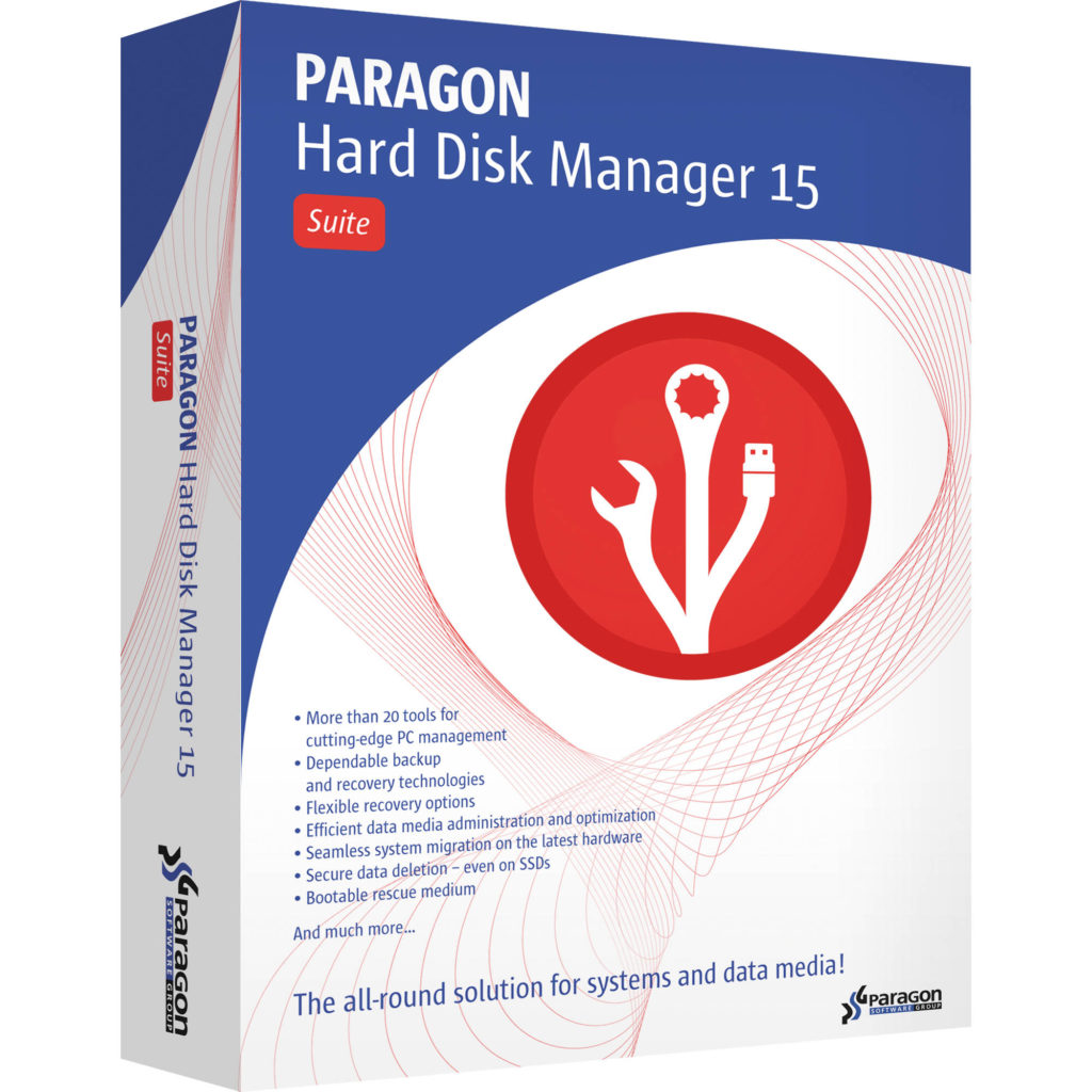 Paragon hard disk manager 15 premium