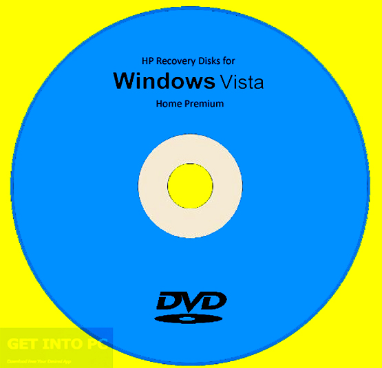 Make Restore Disc Windows Vista