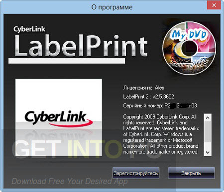 cyberlink label print download