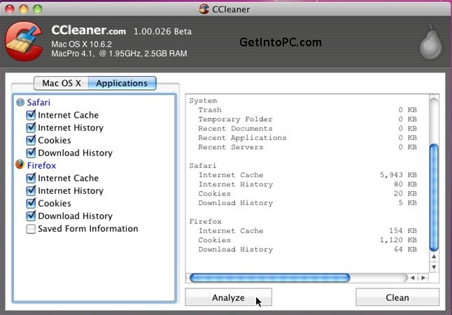 CCleaner Download Free For Mac