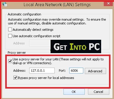 LAN settings for youtube unblock with speed
