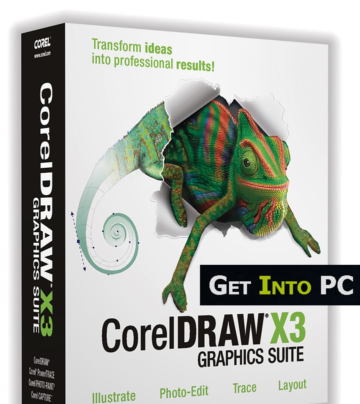 CorelDraw Graphics Suite X3 Free Download