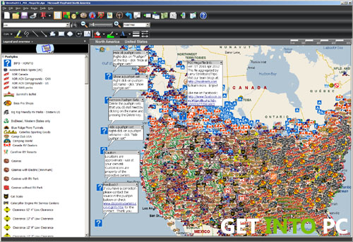 Microsoft MapPoint North America 2013 Features