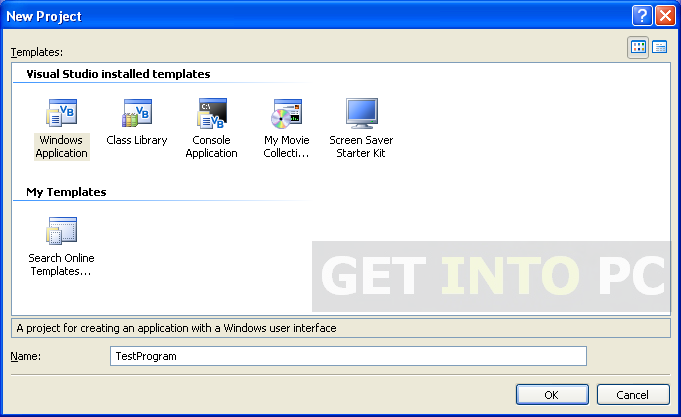 Visual Basic 2005 Free download