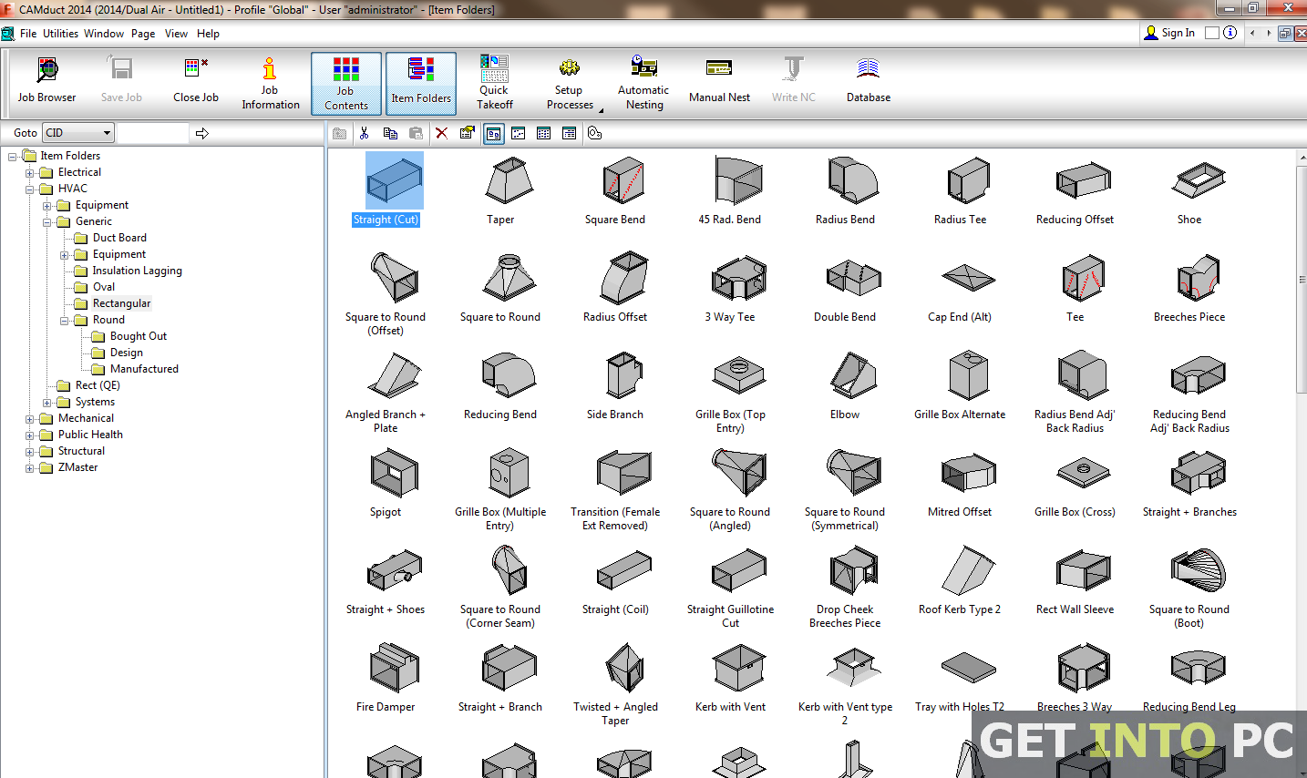Free Autodesk Fabrication CAMduct 2014 Download