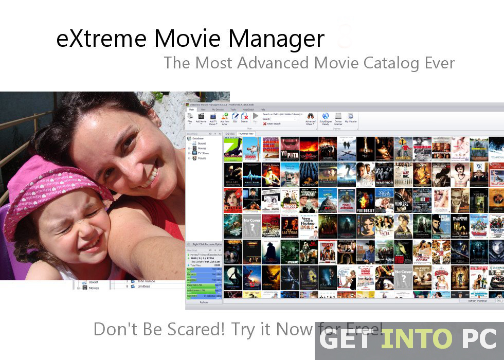 Extreme Movie Manager Software