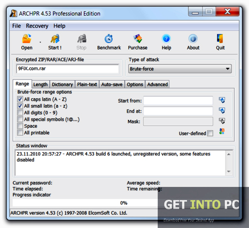 Advanced Archive Password Recovery Pro offline Installer