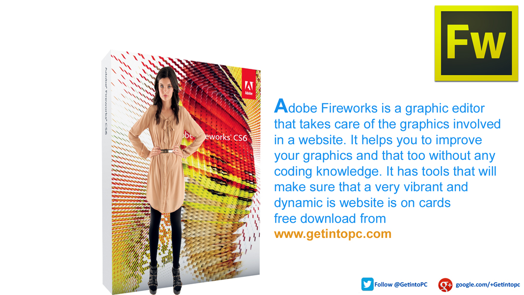 Download Adobe Fireworks CS6 setup exe