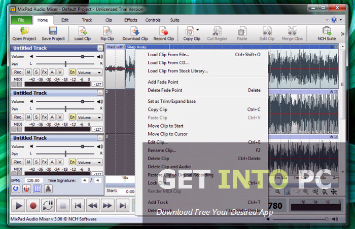 mixpad audio mixer kostenlos