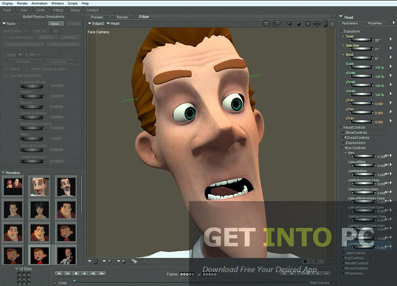 Poser Pro 2014 Free Download - 3D Animation