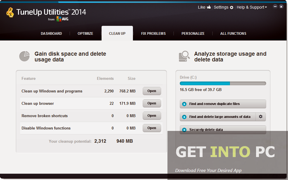 Tune Up Utilities 2014 Latest Version Download