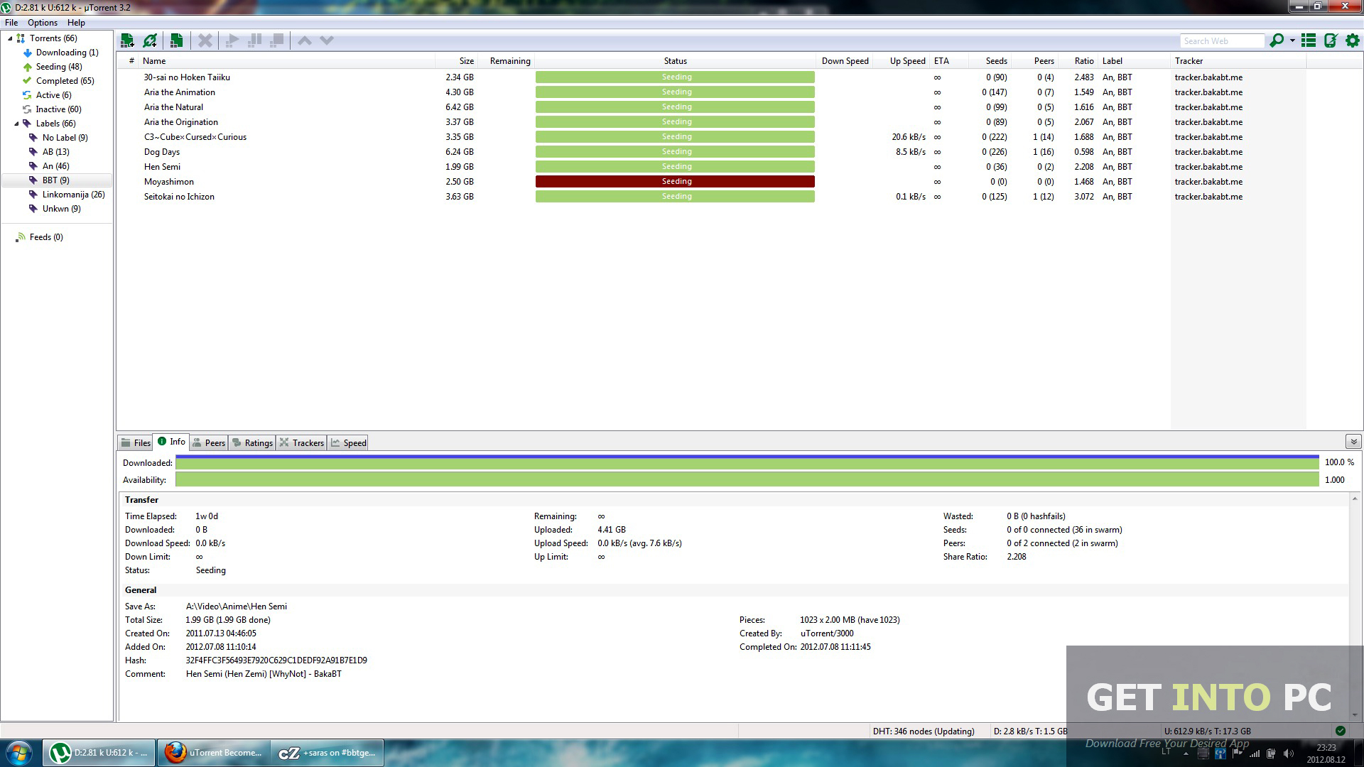 Utorrent trackers 2012 list best video editing software for windows 7 32-bit torrent