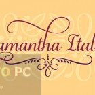 Samantha Script Font Family Free Download
