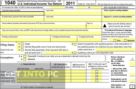 Tax Assistant for Excel Professional Free Download