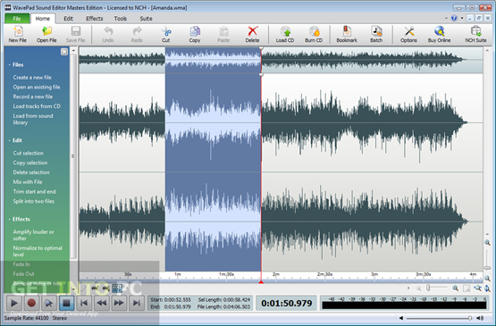 WavePad Sound Editor Master Edition Offline Installer Dowwnload