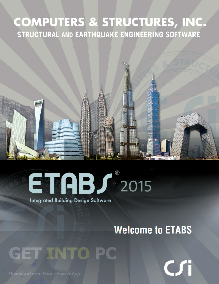 ETABS CSI 2015 Offline Installer Download