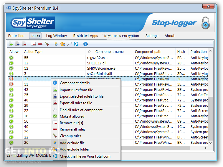 SpyShelter Offline Installer Download