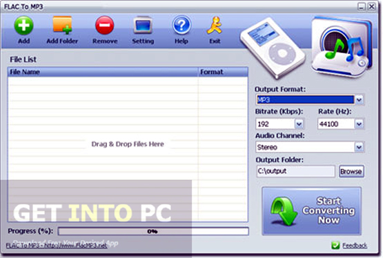 FLAC to MP3 Converter Direct Link Download