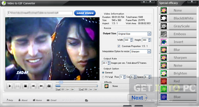 Video to GIF Converter Offline Installer Download