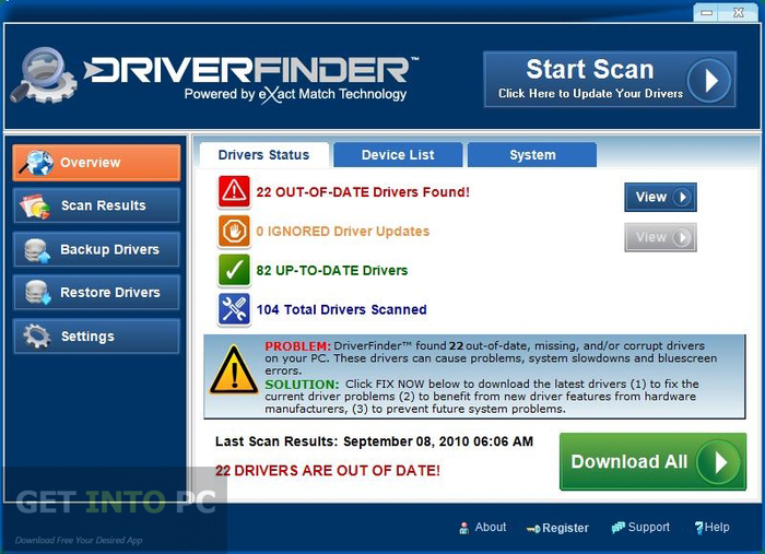 DriverFinder Offline Installer Download