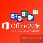 Microsoft Office Professional Plus 2016 32 64 Bit ISO Free Download