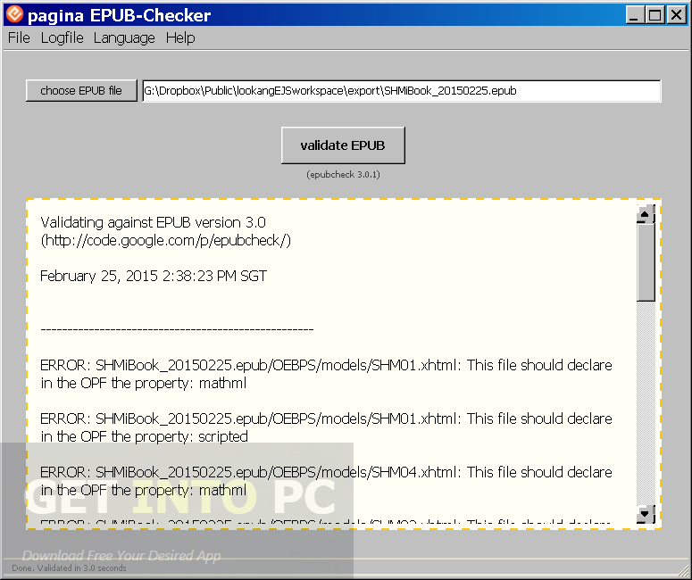EPUB Checker Offline Installer Download