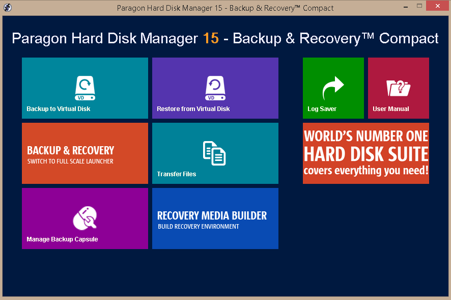 Paragon Hard Disk Manager 15 Suite Business Direct Link Download