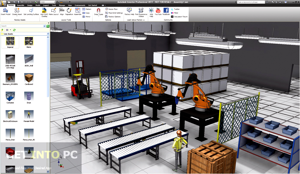 Autodesk Factory Layout Suite Offline Installer Download