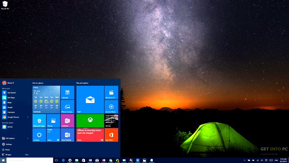 Windows 10 Pro Build 10586 64 Bit ISO Direct Link Download