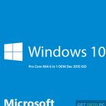 Windows 10 Pro Core X64 6 in 1 OEM Dec 2015 ISO Download