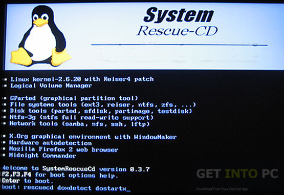 System Rescue CD ISO Direct Link Download