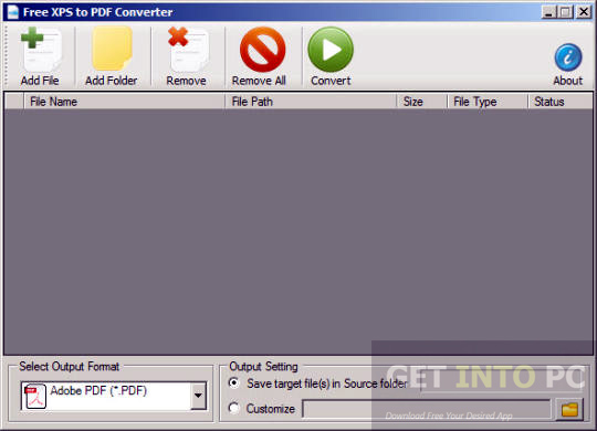 XPS to PDF Converter Free Download