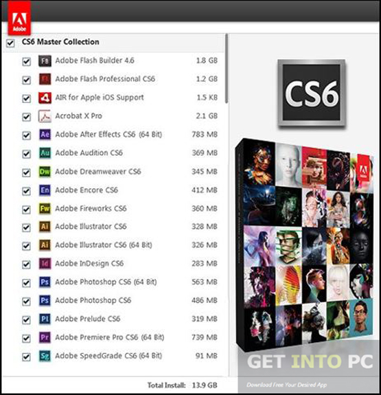 Adobe Master Collection CS6 Direct Link Download