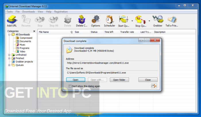 Internet Download Manager IDM 6.27 Offline Installer Download