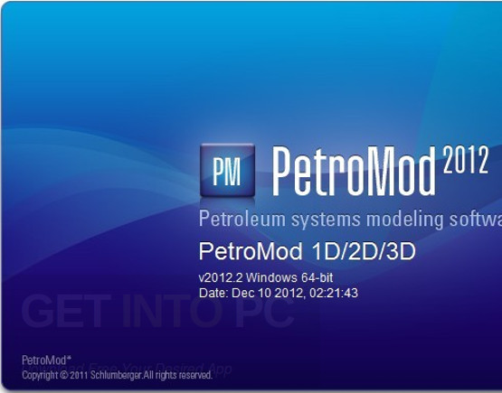 Schlumberger PetroMod 2012 Free Download