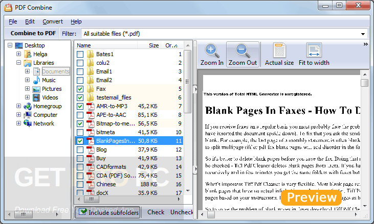 PDF Combiner Merger Direct Link Download