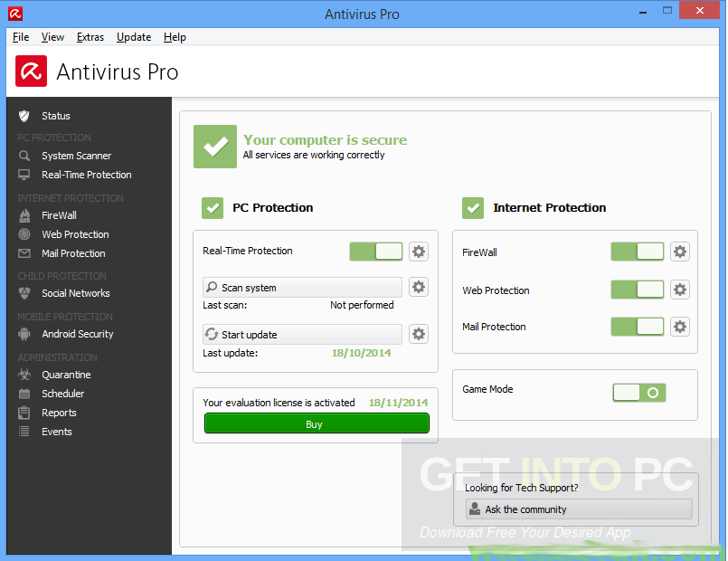 Avira Antivirus Pro v15 Latest Version Download