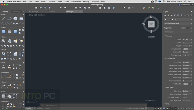 Autodesk AutoCAD 2017 DMG For Mac OS Latest Version Download