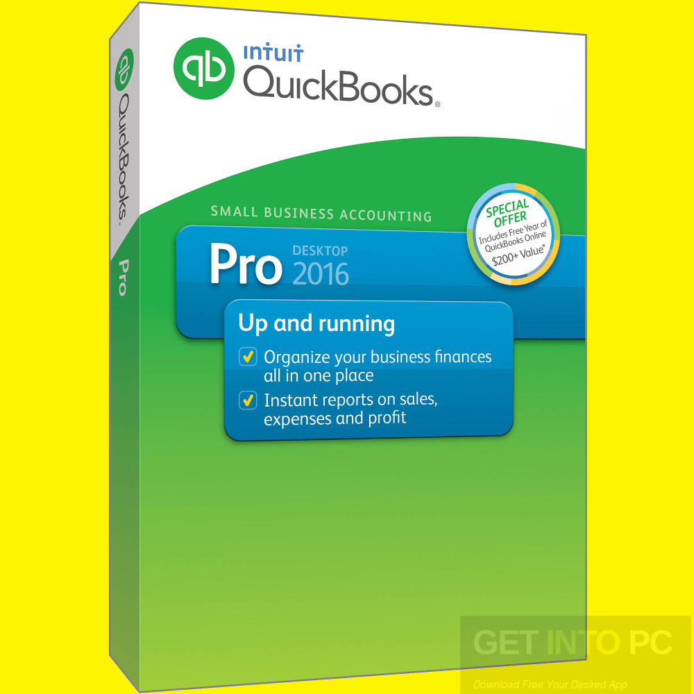 QuickBooks Desktop Pro 2016 Free Download