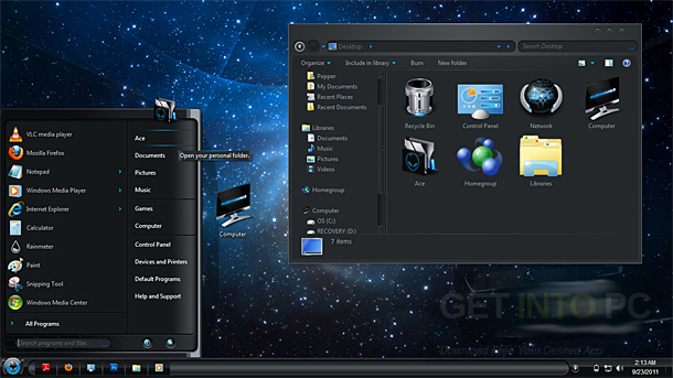 Windows 7 Alienware Blue Edition Latest Version Download