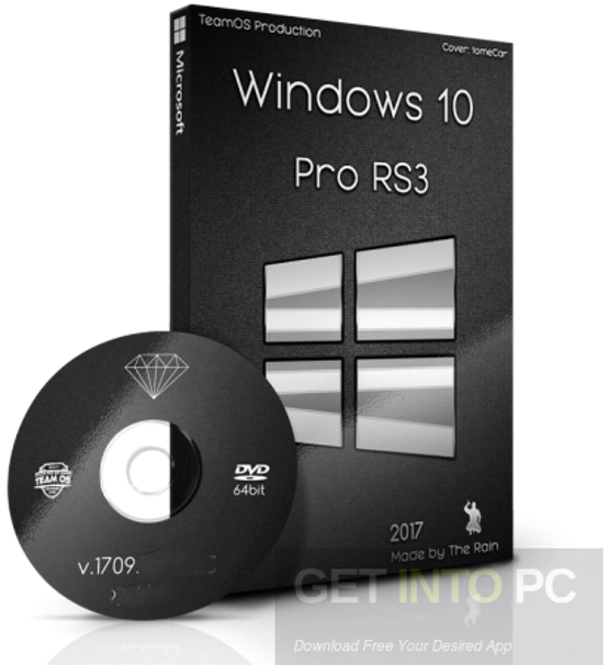 Windows 10 Pro RS3 v1709 64 bit 16299.19 Download