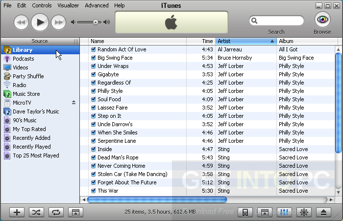 Apple iTunes 12.7.2.60 Offline Installer Download